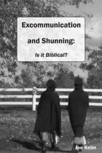Excommunication and Shunning