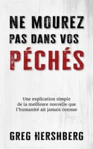Ne mourez pas dans vos péchés